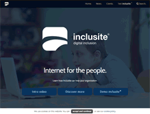 Tablet Screenshot of inclusite.com